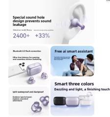 NEW ANKER Soundcore C50i Ear Clip Wireless Bluetooth Headphones with Dustproof and Waterproof Features