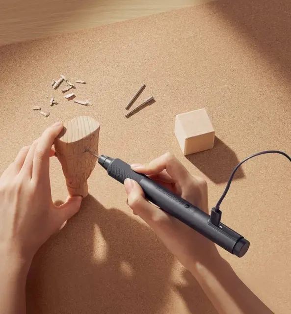 NEW XIAOMI MIJIA Mini Drill Handheld Electric Engraving Pen Rotary Carving Tool Kit