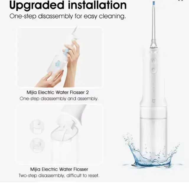 NEW XIAOMI Mijia Portable Oral Irrigator 2 Dental Teeth Whitening Flosser