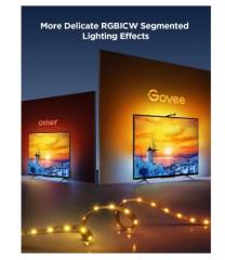 NEW Govee TV Backlight 3 Lite with Fish-Eye Correction Function Sync to 55-65 Inch TVs, 11.8ft RGBICW Wi-Fi LED Strip Lights