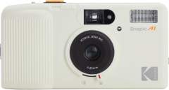 NEW KODAK Snapic A1 35mm Film Camera 35mm Reusable 2-Zone Focus Lightweight Compact (Ivory White)