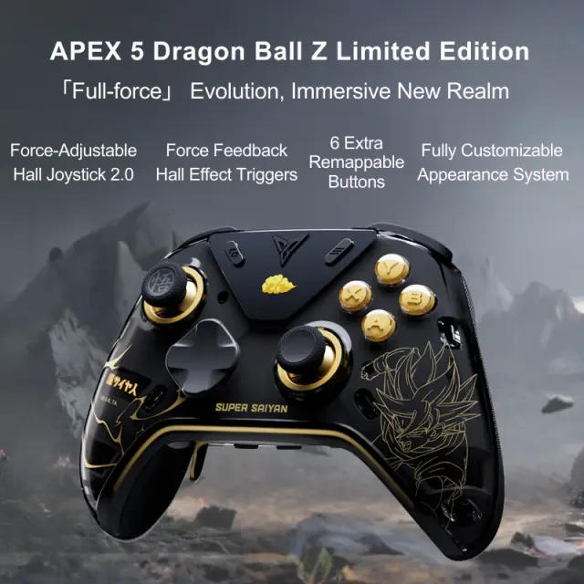 NEW Flydigi APEX 5 Wireless Controller Dragon Ball Z Limited Edition
