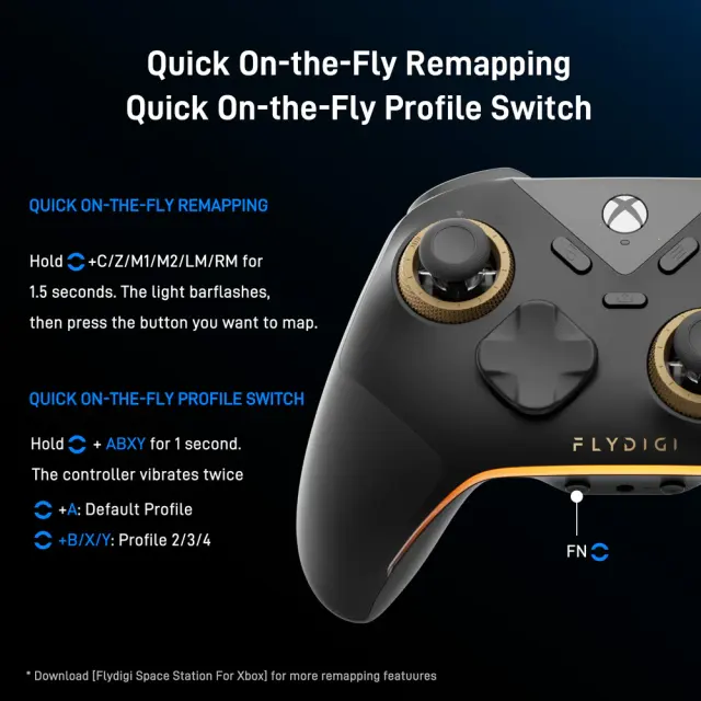 NEW Flydigi Vader 5S Xbox Wired Controller