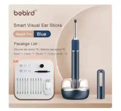 New Bebird Note5 Pro Smart Visual Ear Sticks Endoscope Tweezers High Precision Earpick Mini Camera Otoscope Ear Cleaner