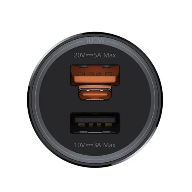 Huawei SuperCharge Car Charger Max 100W For Mate XTs X6 X5 Pura 80 Pro+