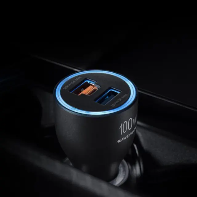 Huawei SuperCharge Car Charger Max 100W For Mate XTs X6 X5 Pura 80 Pro+