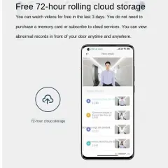 Xiaomi Smart Door-bell 3 WiFi Smart Intercom Ring Security Phone Camera 2K