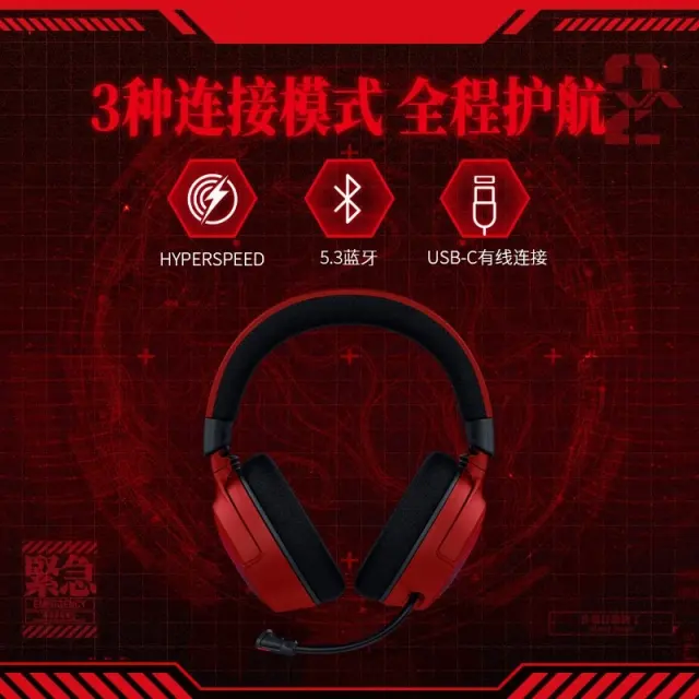 Razer x EVANGELION Kraken V4 Wireless Headset No.2 Edition