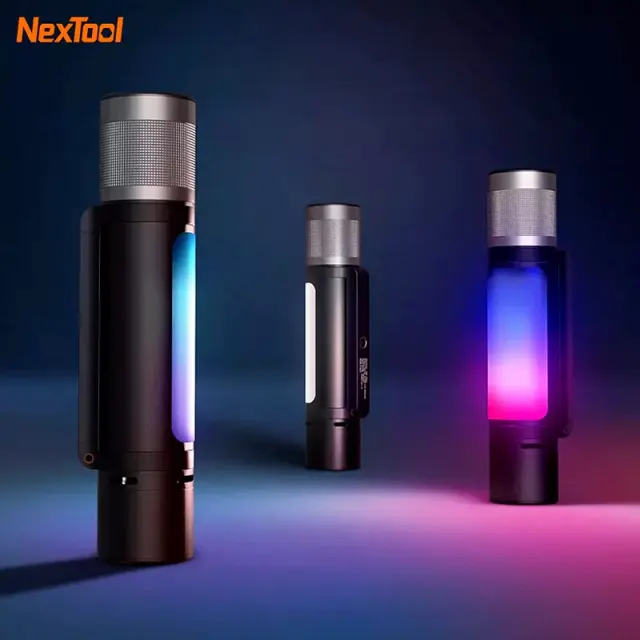 New Youpin NexTool Outdoor 6 in 1 LED Flashlight Ultra Bright Torch Waterproof