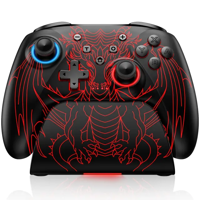 For Nintendo Switch 2/OLED Console Wireless Pro Controller Bluetooth Gamepad