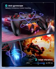 For Nintendo Switch 2/OLED Console Wireless Pro Controller Bluetooth Gamepad