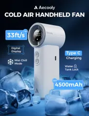 2026 New Aecooly Cold Air Handheld Portable Fan