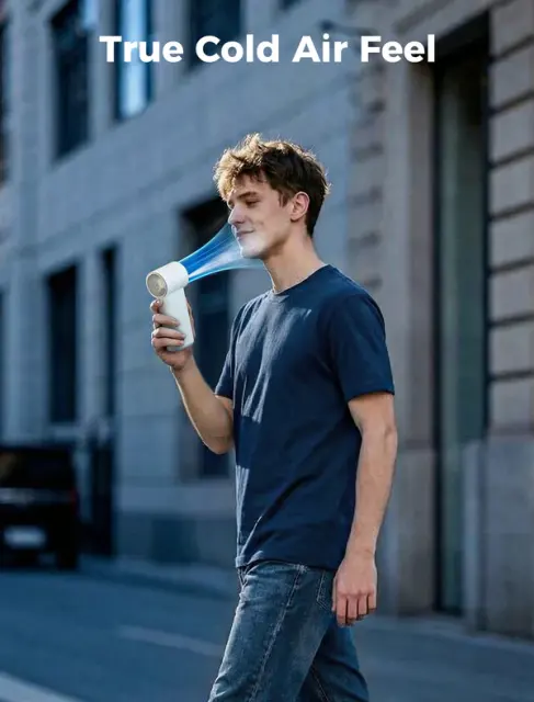 2026 New Aecooly Cold Air Handheld Portable Fan
