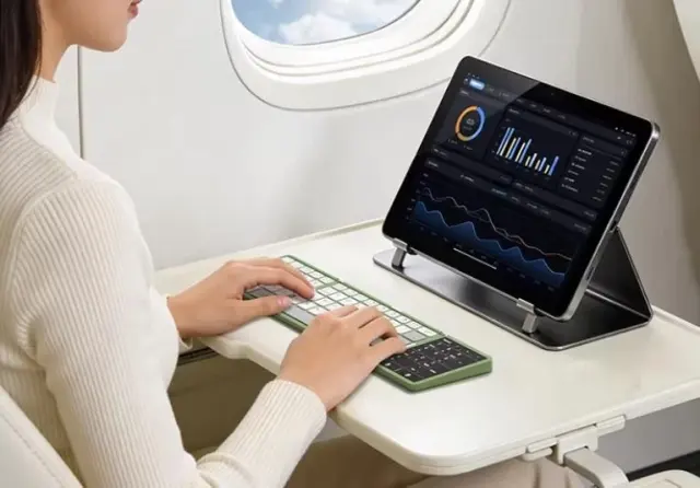 BOW Numeric Keypad + Touchpad Foldable Keyboard For OPPO Find N6 Honor Magic V6