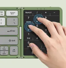 BOW Numeric Keypad + Touchpad Foldable Keyboard For OPPO Find N6 Honor Magic V6