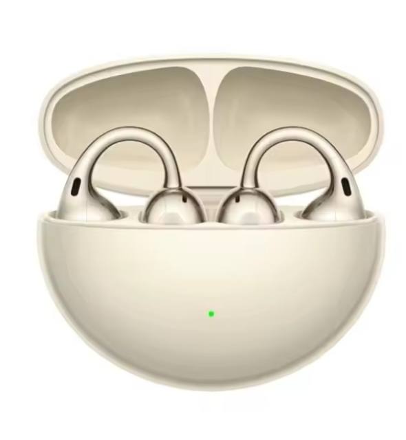 Oppo Enco Clip2 Open Ear Wireless Bluetooth Earphones Ear Jewelry 5.2 Grams Ultra Light Gold Plated All Day Comfort Adults