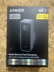Anker Prime Power Bank 27650mAh 3-Port 250W Portable Charger 99.54Wh w/Smart App