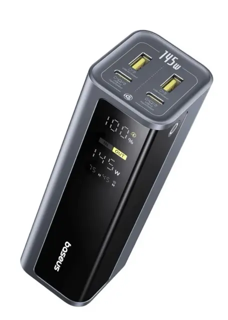 Baseus 145W Power Bank 20800mAh USB-C PD Laptop Charger