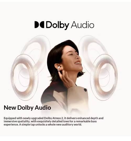 Shokz OpenDots 2 Wireless Earphones Bluetooth 6.1 Dual Device Connection Dolby Audio With Mic Wireless Earclips