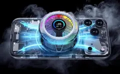 Black Shark Magnetic Cooler 6 Pro 0.71'' Screen RGB Cooling Fan