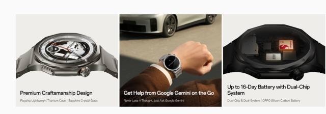 NEW OPPO WATCH X3 SMART WATCH