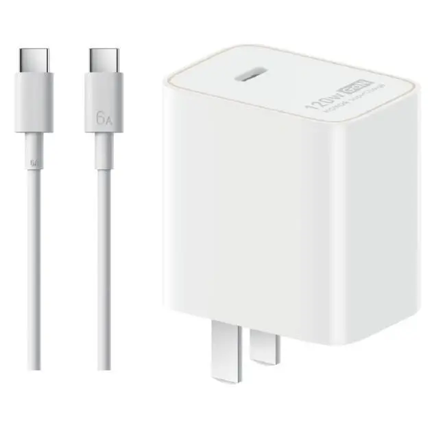 Honor 120W GaN USB-C SuperCharge Wall Charger Cable For Honor Magic V6