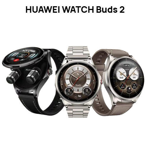 HUAWEI WATCH Buds 2 with 1.5″ AMOLED display, built-in wireless earbuds