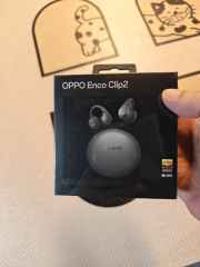 Oppo Enco Clip2 Open Ear Wireless Bluetooth Earphones Ear Jewelry 5.2 Grams Ultra Light Gold Plated All Day Comfort Adults