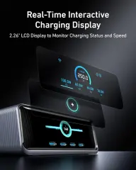 NEW Anker Prime 250W USB-C Charger 6-Port GaN Charging Station Smart Control Dial