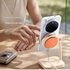 OPPO 50W Turbo 2 AIRVOOC Magnetic Wireless Charger for OPPO magnetic device,Compatible with iOS and Android