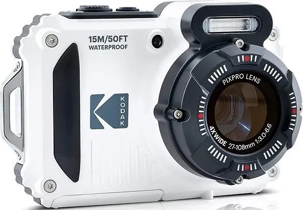 KODAK Pixpro WPZ2 - Compact Digital Camera 16M Pixels Waterproof to 15m  Shockproof Video 720p LCD Screen 2.7  Li-ion Battery Yellow