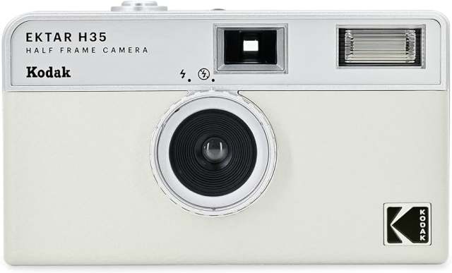 KODAK EKTAR H35 Half Frame Camera 35mm  Reusable Film Camera With Flash Light