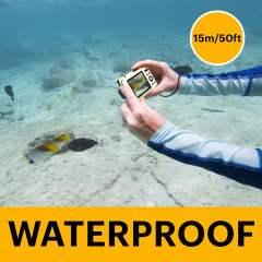 KODAK Pixpro WPZ2 - Compact Digital Camera 16M Pixels Waterproof to 15m  Shockproof Video 720p LCD Screen 2.7  Li-ion Battery Yellow