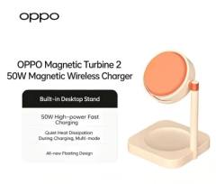OPPO 50W Turbo 2 AIRVOOC Magnetic Wireless Charger for OPPO magnetic device,Compatible with iOS and Android