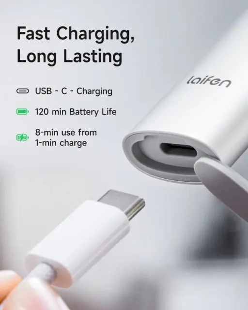 Laifen T1 Pro IPX7 Waterproof for Travel 93g Electric Shaver