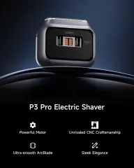 Laifen Electric Shaver P3 Pro  Blade Space Gray IPX7