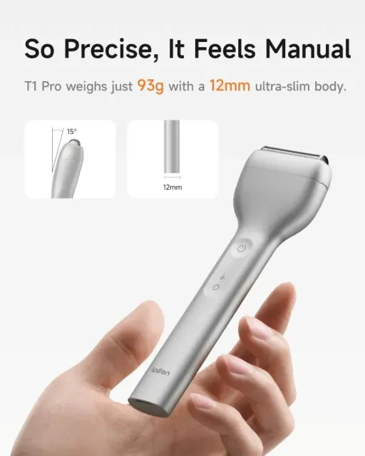 Laifen T1 Pro IPX7 Waterproof for Travel 93g Electric Shaver