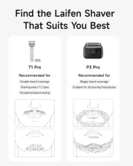 Laifen T1 Pro IPX7 Waterproof for Travel 93g Electric Shaver