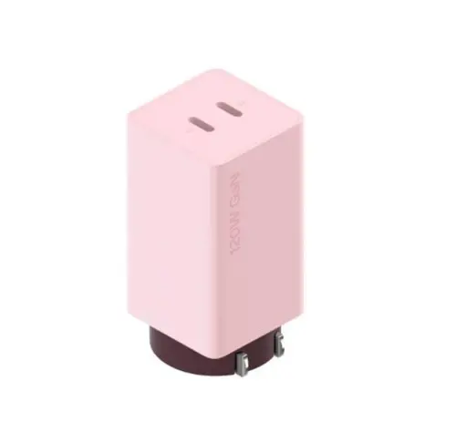 OPPO 120W Square Bottle Dual Ports Super Charging USB-C GaN Wall Chager+Cable