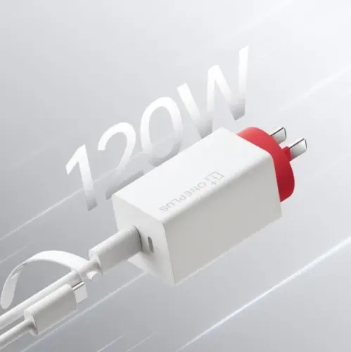 OnePlus 120W Small Square Bottle Dual Ports GaN Fast Charging Wall Charger+Cable