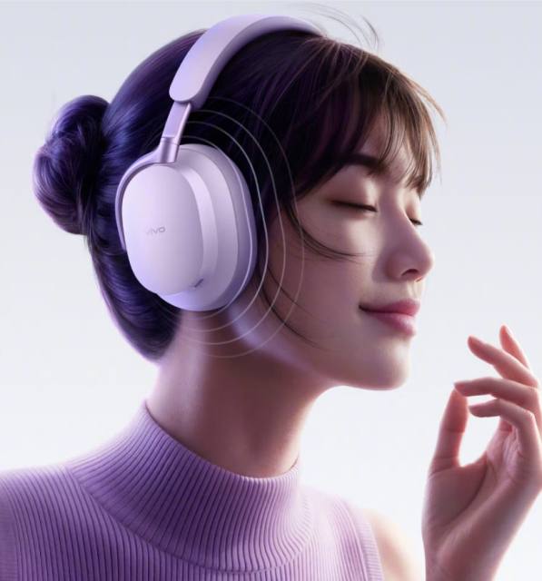 Vivo Over-ear Active Noise Cancellation Headphones Bluetooth Headsets