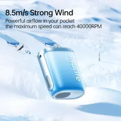JisuLife Neck Fan Life5 100-Speed Turbo Cooling