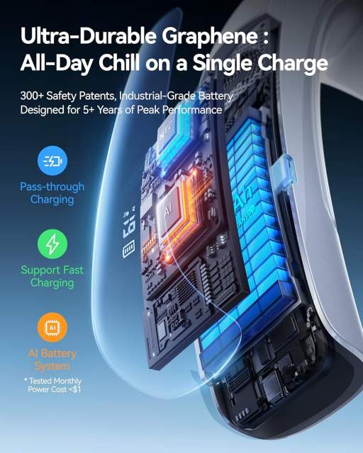 2026 NEW RANVOO AICE LITE MAX Real AC Cold Blast [No.1 Coolest & Most Durable] AI Neck Air Conditioner