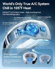 2026 NEW RANVOO AICE LITE MAX Real AC Cold Blast [No.1 Coolest & Most Durable] AI Neck Air Conditioner