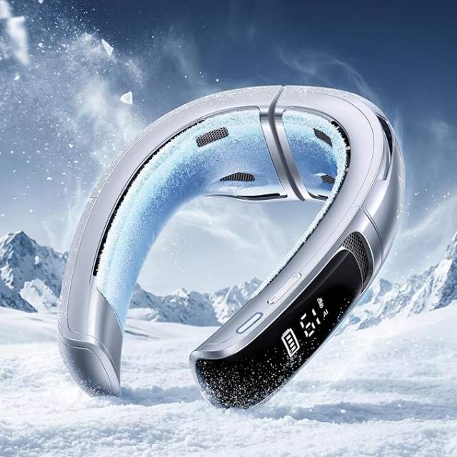 2026 NEW RANVOO AICE 4 ULTRA Real AC Cold Blast [No.1 Coolest & Most Durable] AI Neck Air Conditioner
