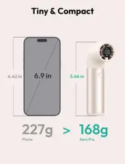 New Aecooly Portable Handheld Fan Powerful Turbo Mini Fan 19000 RPM High Speed