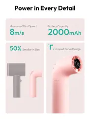 Aecooly Aero Handheld Fan Mini Body Mega Wind
