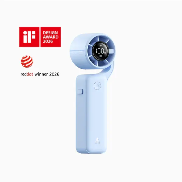 Aecooly Portable Handheld Fan Air Gimbal 4500mAh Portable Fan