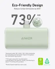 Anker Nano 5,000mAh Power Bank Portable Charger Foldable USB-C 22.5W For iPhone