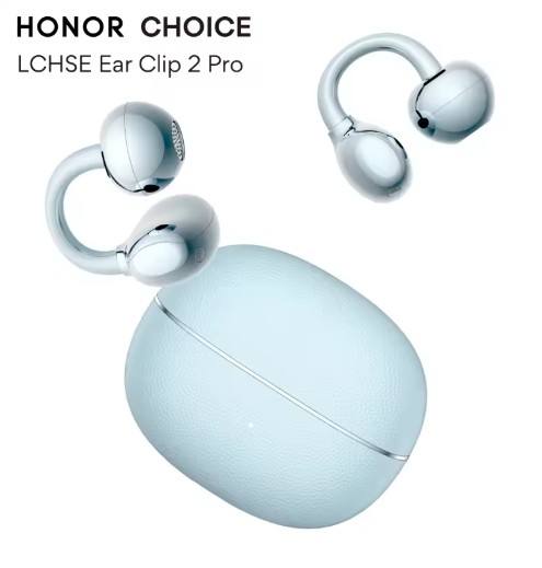 HONOR CHOICE LCHSE Ear Clip 2 Pro Earphones Wireless Bluetooth 5.4 Headphones 12mm Dynamic Earbuds Call Noise Reduction Headset